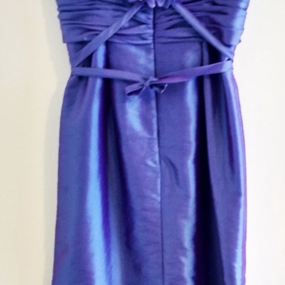 Bella Formals by Venus Iridescent Purple Dress - Picture 5 of 6